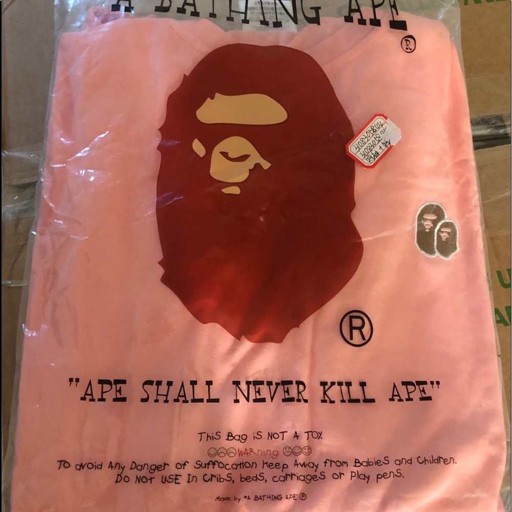 PINK BAPE TEE